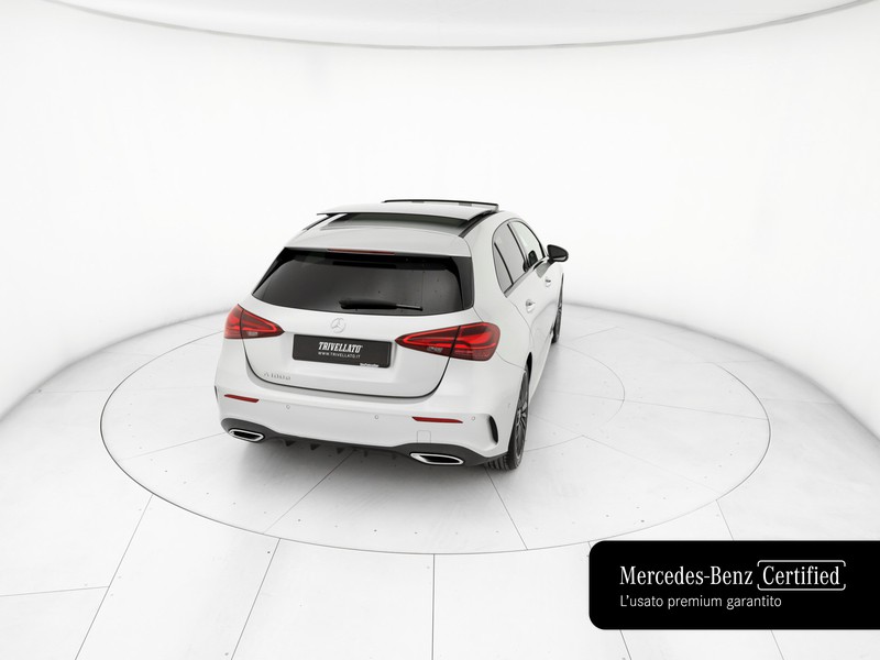 Mercedes Classe A 180 d amg line advanced plus auto diesel argento