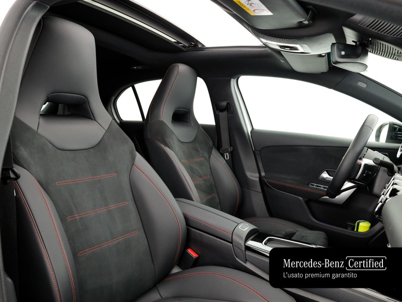 Mercedes Classe A 180 d amg line advanced plus auto diesel argento