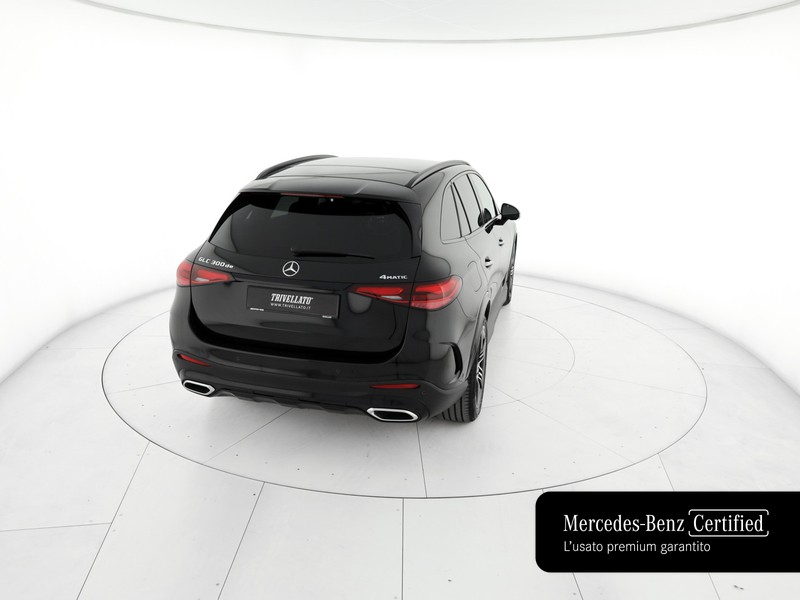 Mercedes GLC 300 de phev amg line premium 4matic auto ibrido argento