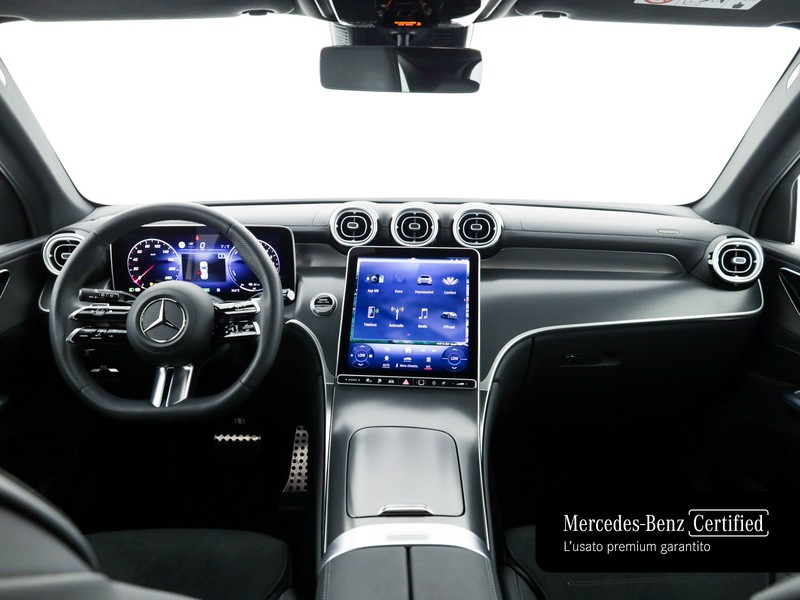 Mercedes GLC 300 de phev amg line premium 4matic auto ibrido argento