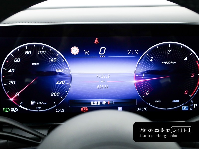 Mercedes GLC 220 d amg advanced 4matic auto ibrido nero