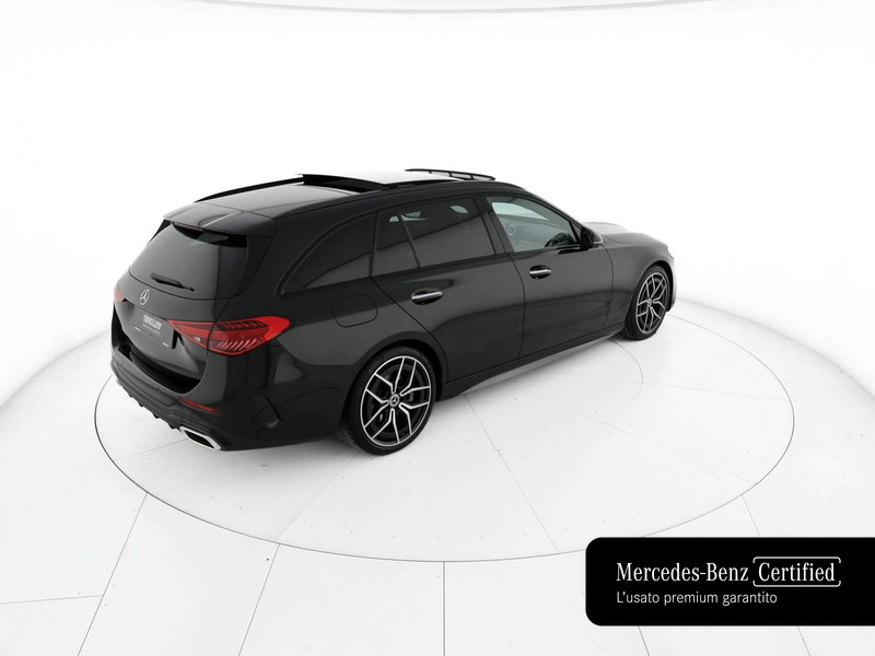 Mercedes Classe C SW sw 220 d mhev premium pro 4matic auto ibrido nero