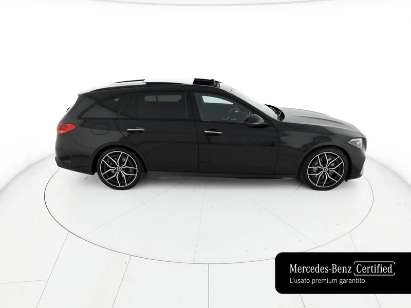 Mercedes Classe C SW sw 220 d mhev premium pro 4matic auto ibrido nero