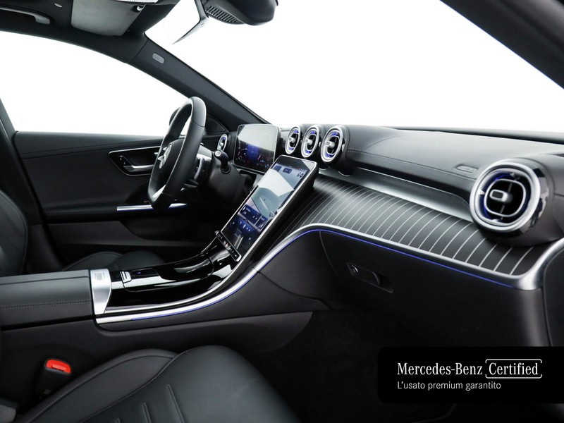 Mercedes Classe C SW sw 220 d mhev premium pro 4matic auto ibrido nero