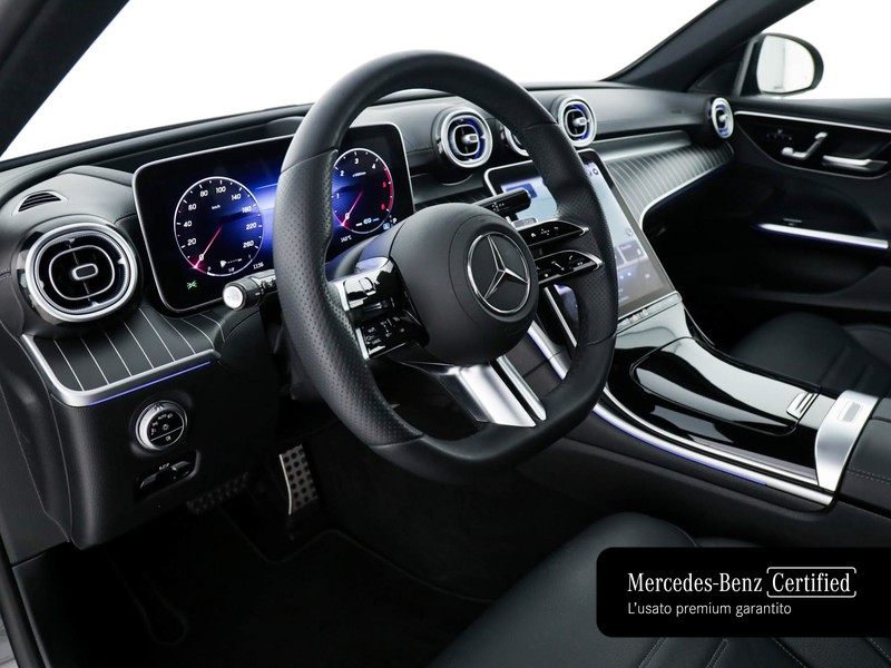 Mercedes Classe C SW sw 220 d mhev premium pro 4matic auto ibrido nero