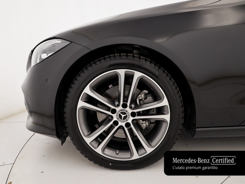 Mercedes Classe C SW sw 200 d mhev advanced auto ibrido nero