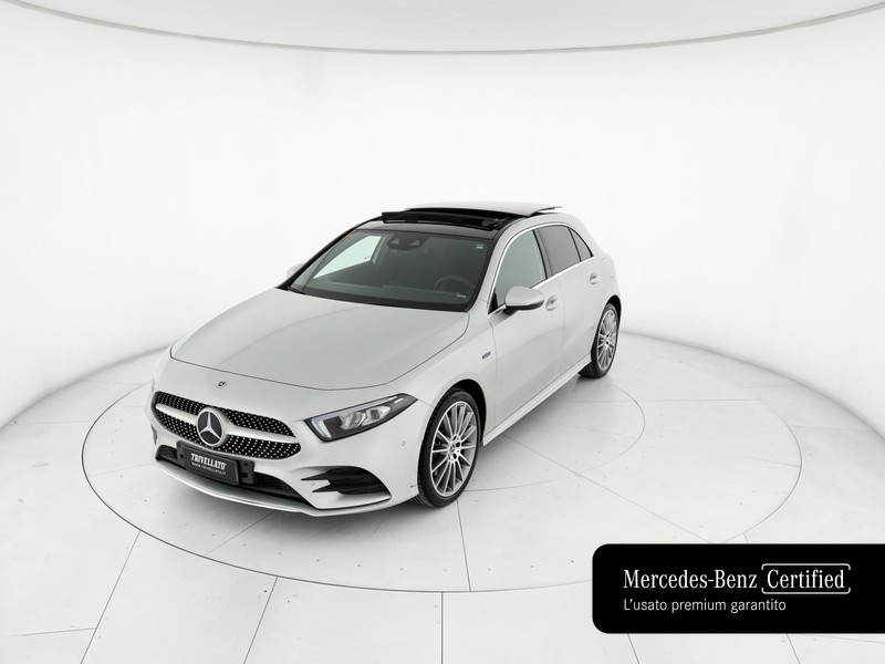 Mercedes Classe A 250 e phev (eq-power) premium plus edition auto ibrido argento