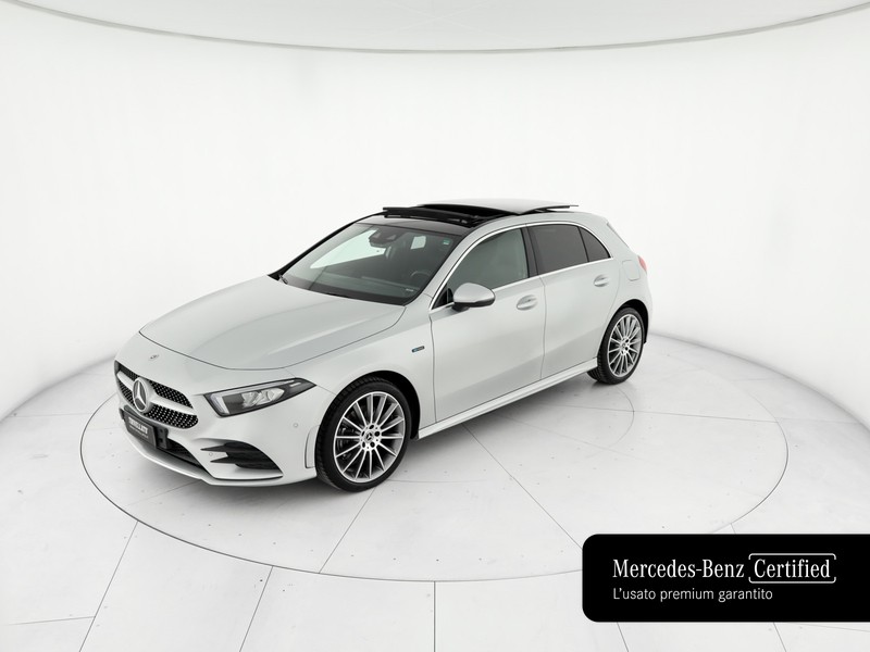 Mercedes Classe A 250 e phev (eq-power) premium plus edition auto ibrido argento