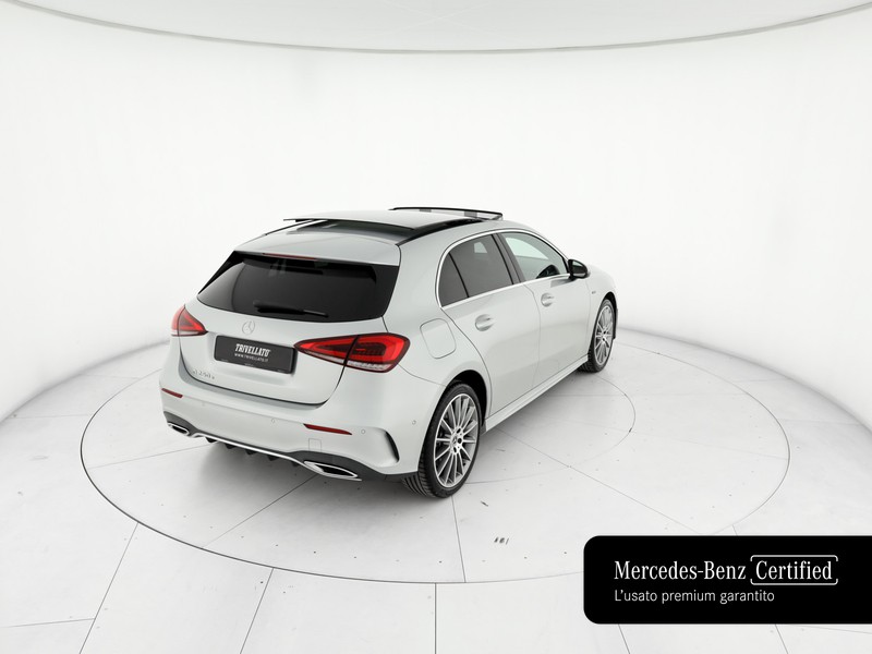 Mercedes Classe A 250 e phev (eq-power) premium plus edition auto ibrido argento