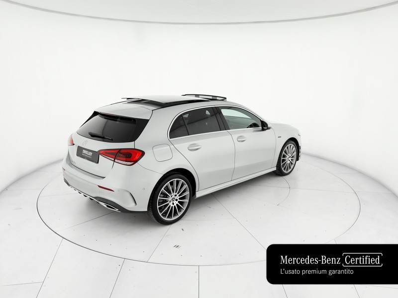 Mercedes Classe A 250 e phev (eq-power) premium plus edition auto ibrido argento