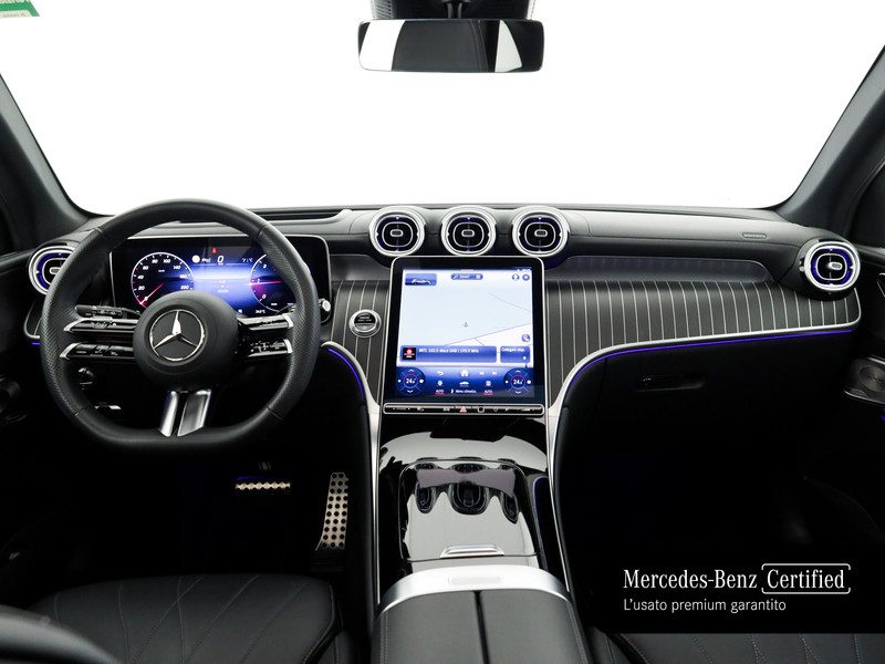 Mercedes GLC 220 d amg premium plus 4matic auto ibrido nero