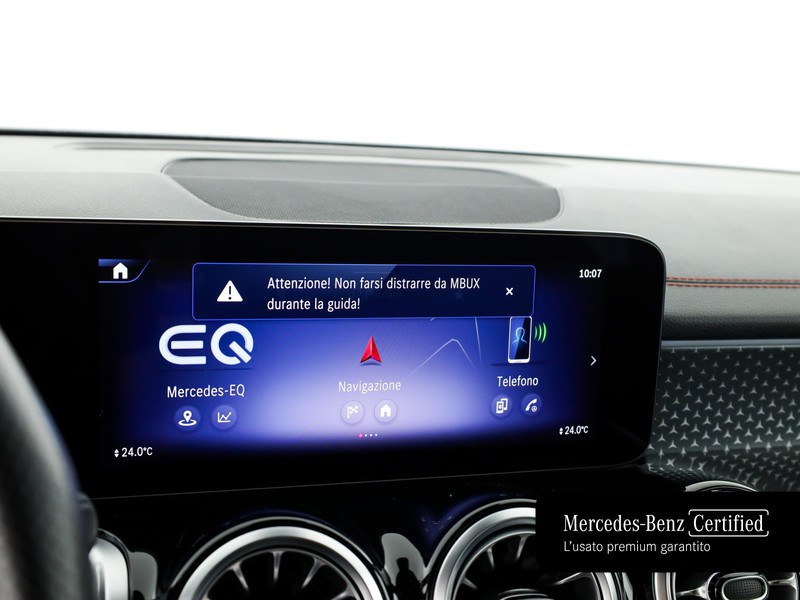 Mercedes EQB 250+ amg line advanced elettrica nero