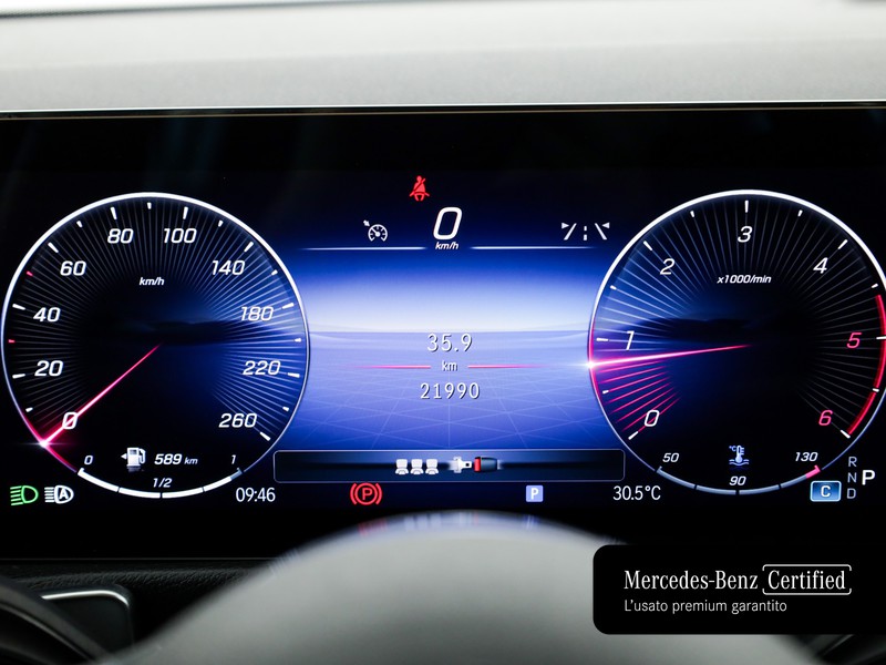 Mercedes GLB 180 d advanced auto diesel nero