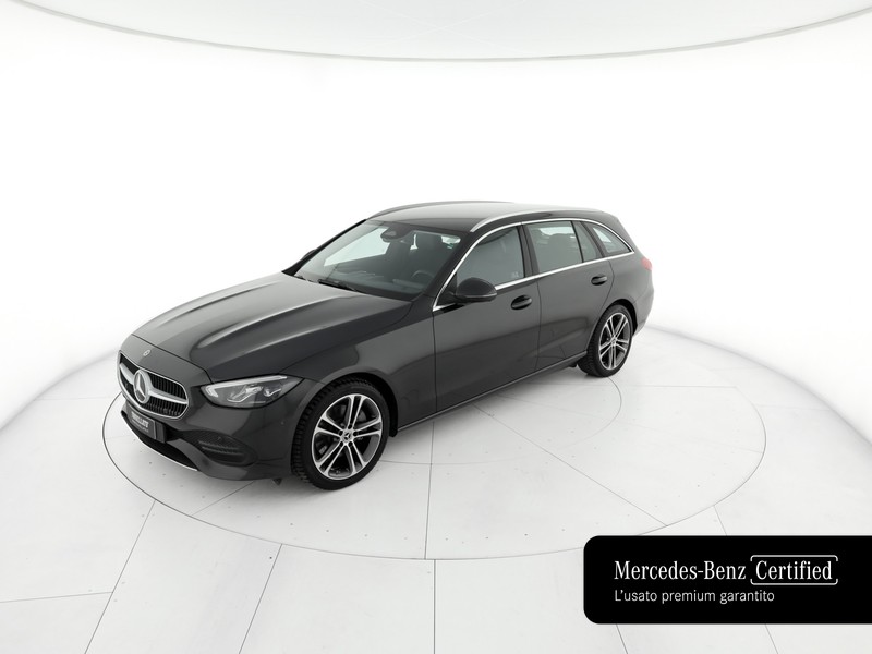 Mercedes Classe C SW sw 200 d mhev advanced auto ibrido grigio
