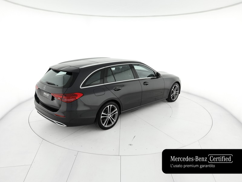 Mercedes Classe C SW sw 200 d mhev advanced auto ibrido grigio