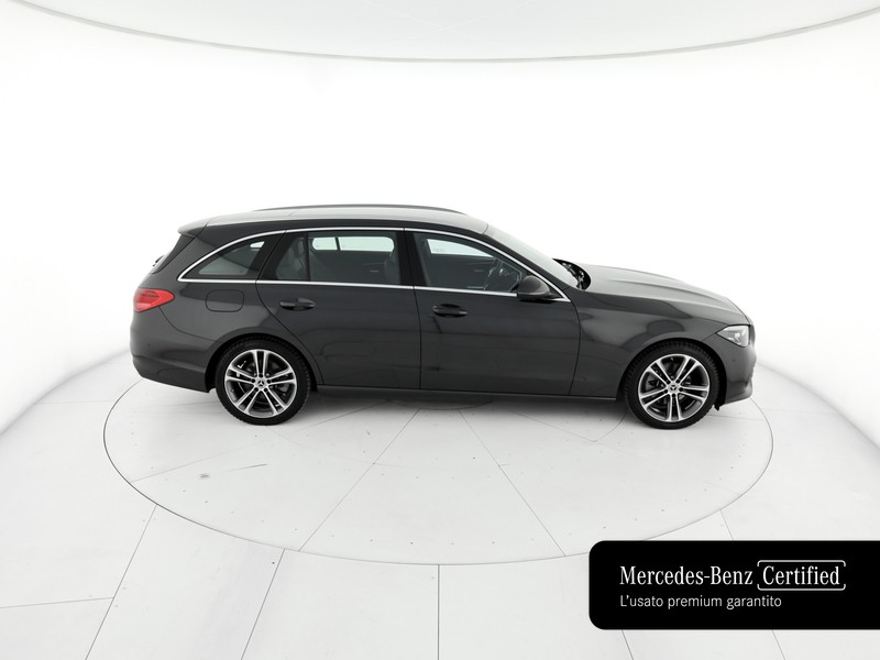 Mercedes Classe C SW sw 200 d mhev advanced auto ibrido grigio
