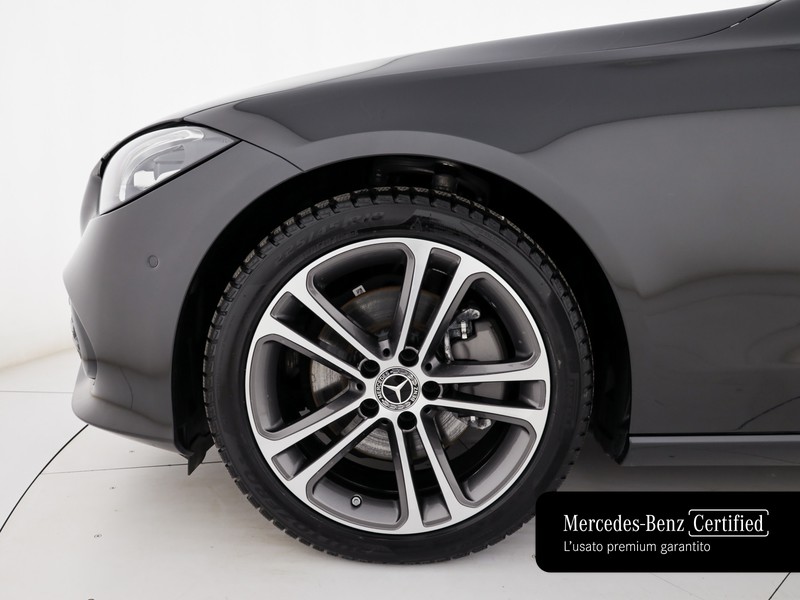 Mercedes Classe C SW sw 200 d mhev advanced auto ibrido grigio
