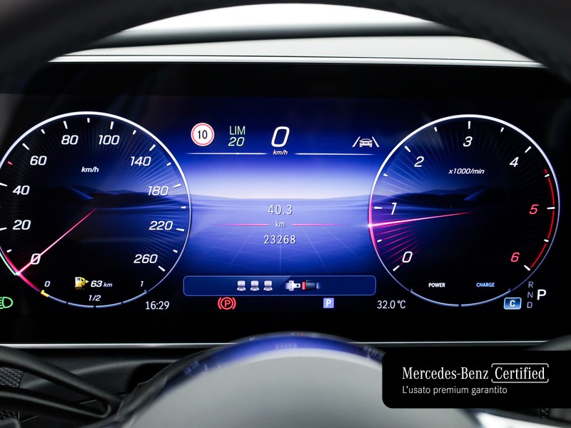 Mercedes Classe C SW sw 200 d mhev advanced auto ibrido grigio