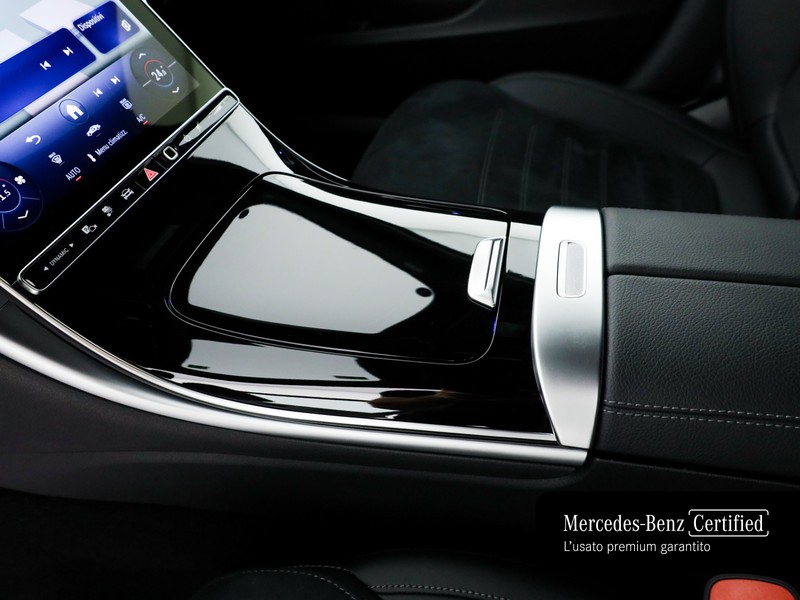 Mercedes Classe C SW sw 300 de phev amg line advanced auto ibrido blu/azzurro