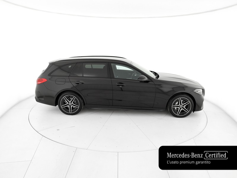Mercedes Classe C SW sw 300 de phev amg line advanced auto ibrido nero