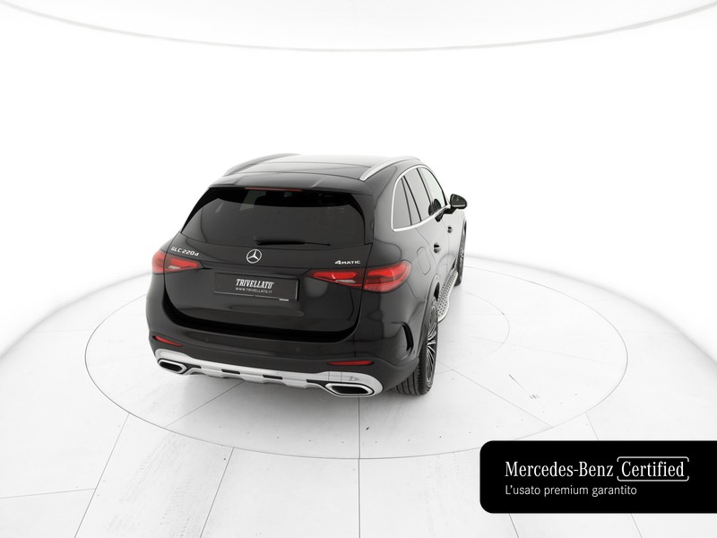 Mercedes GLC 220 d amg line advanced 4matic auto ibrido nero