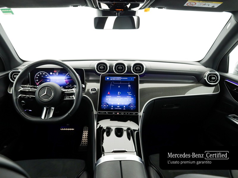 Mercedes GLC 220 d amg line advanced 4matic auto ibrido nero
