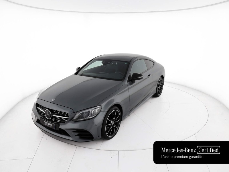 Mercedes Classe C Coupè coupe 220 d premium 4matic auto diesel grigio