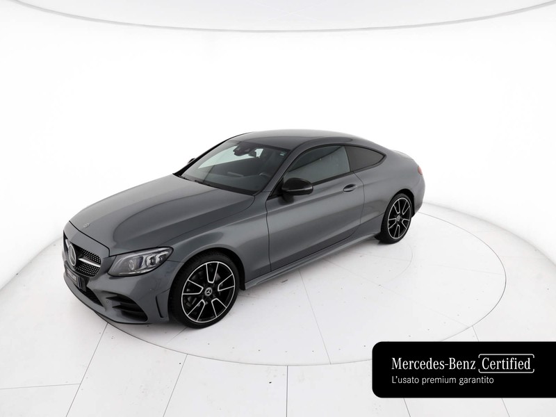 Mercedes Classe C Coupè coupe 220 d premium 4matic auto diesel grigio