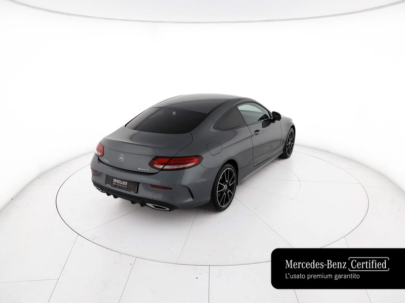 Mercedes Classe C Coupè coupe 220 d premium 4matic auto diesel grigio