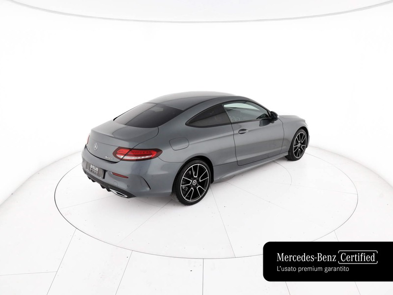 Mercedes Classe C Coupè coupe 220 d premium 4matic auto diesel grigio