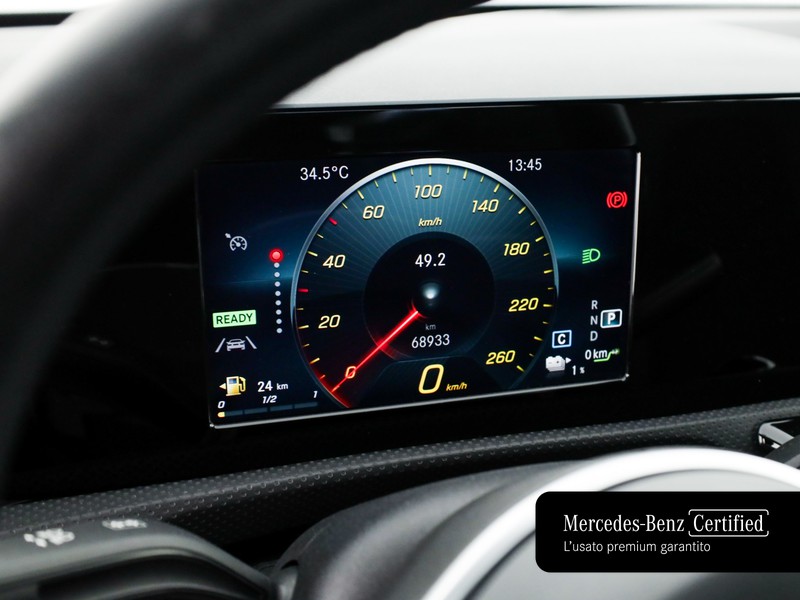 Mercedes Classe A 250 e phev (eq-power) sport auto ibrido nero