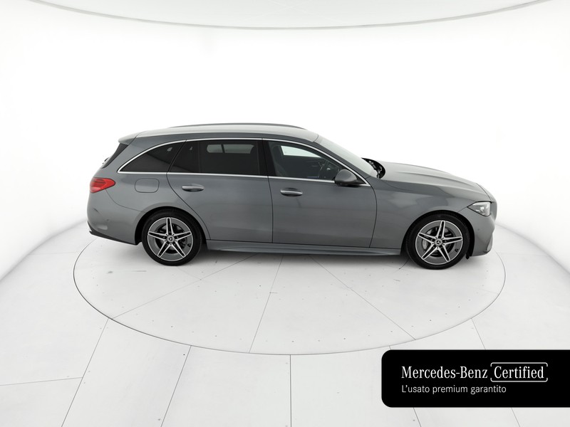 Mercedes Classe C SW sw 220 d mhev premium plus auto ibrido grigio