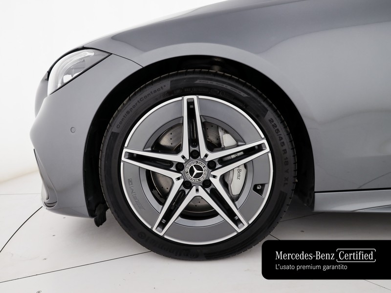 Mercedes Classe C SW sw 220 d mhev premium plus auto ibrido grigio