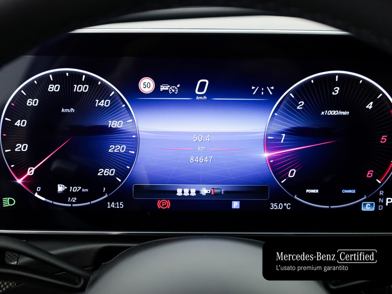 Mercedes Classe C SW sw 220 d mhev premium plus auto ibrido grigio