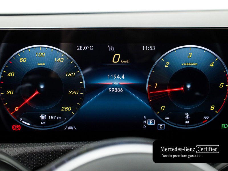 Mercedes Classe A 180 d premium auto diesel nero