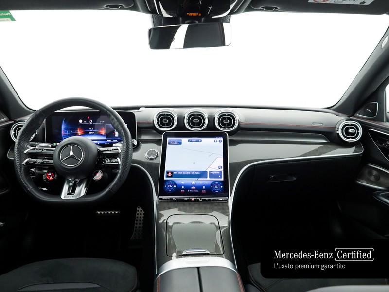 AMG Classe C c sw amg 43 mhev premium pro 4matic auto ibrido nero
