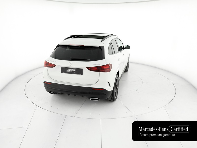 Mercedes GLA 200 d amg line advanced plus 4matic auto diesel bianco
