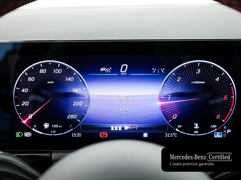 Mercedes GLA 200 d amg line advanced plus 4matic auto diesel bianco