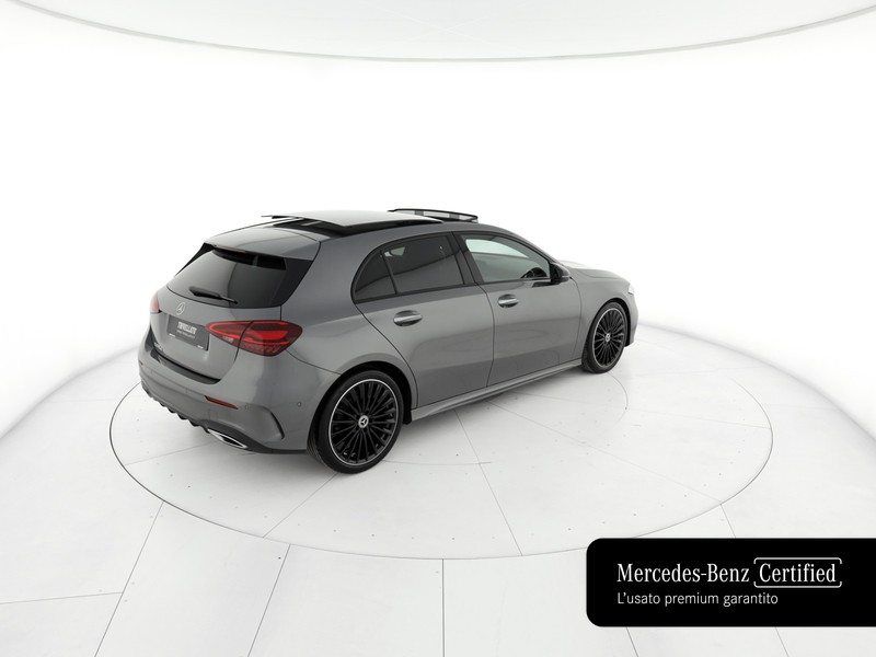Mercedes Classe A 180 d amg line advanced plus auto diesel grigio