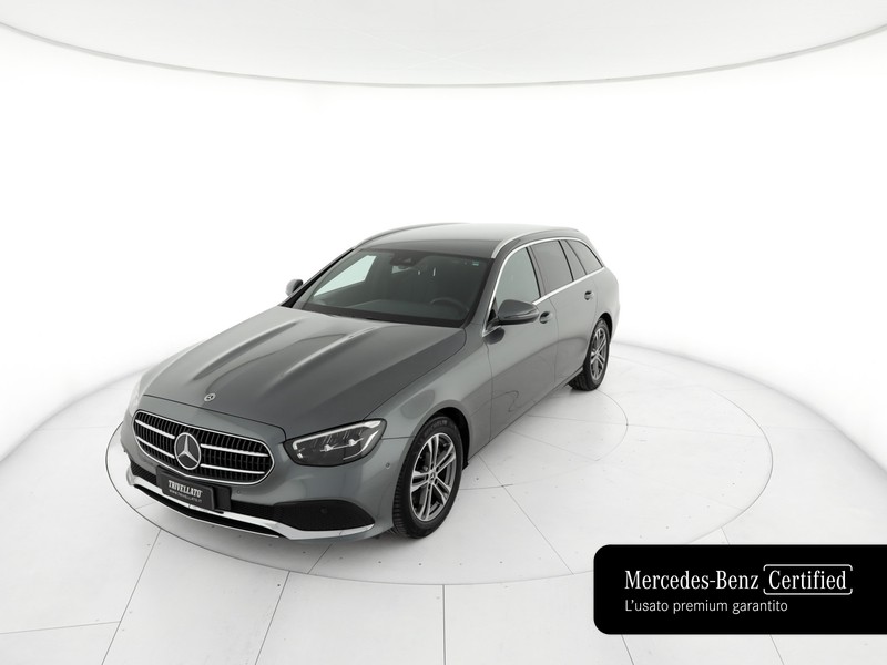 Mercedes Classe E SW sw 220 d mhev sport auto ibrido grigio