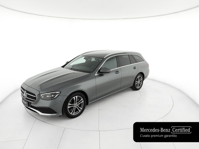 Mercedes Classe E SW sw 220 d mhev sport auto ibrido grigio