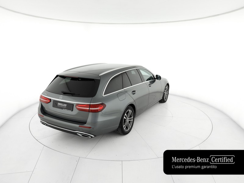 Mercedes Classe E SW sw 220 d mhev sport auto ibrido grigio
