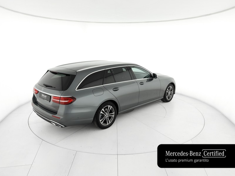 Mercedes Classe E SW sw 220 d mhev sport auto ibrido grigio