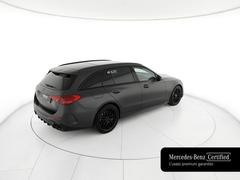 AMG Classe C c sw amg 43 mhev premium 4matic 408cv auto ibrido grigio