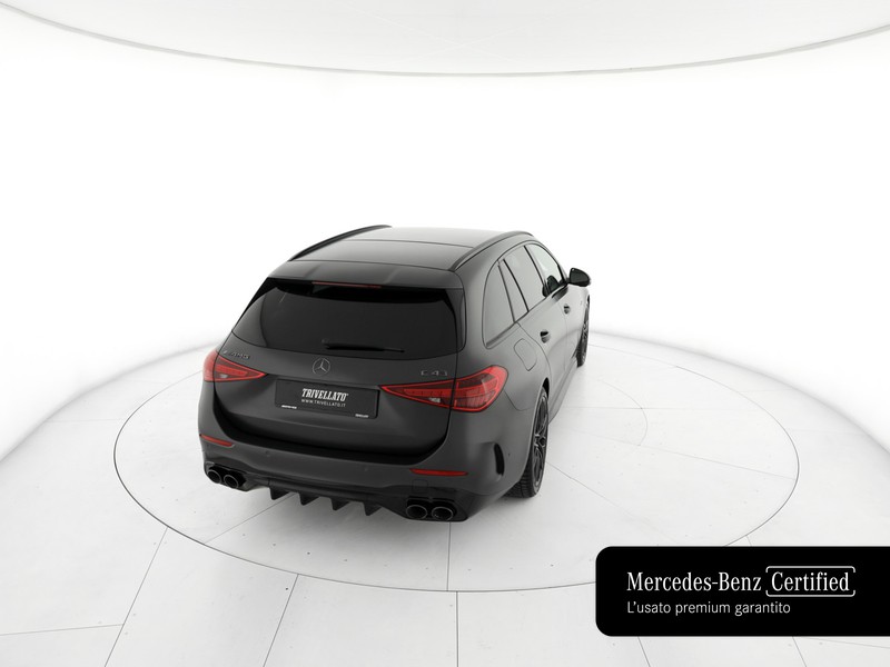 AMG Classe C c sw amg 43 mhev premium 4matic 408cv auto ibrido grigio