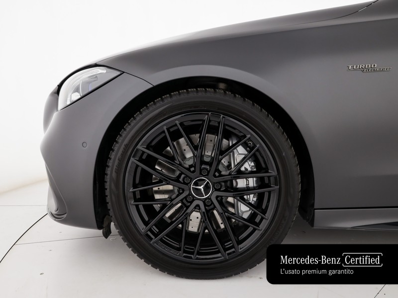 AMG Classe C c sw amg 43 mhev premium 4matic 408cv auto ibrido grigio