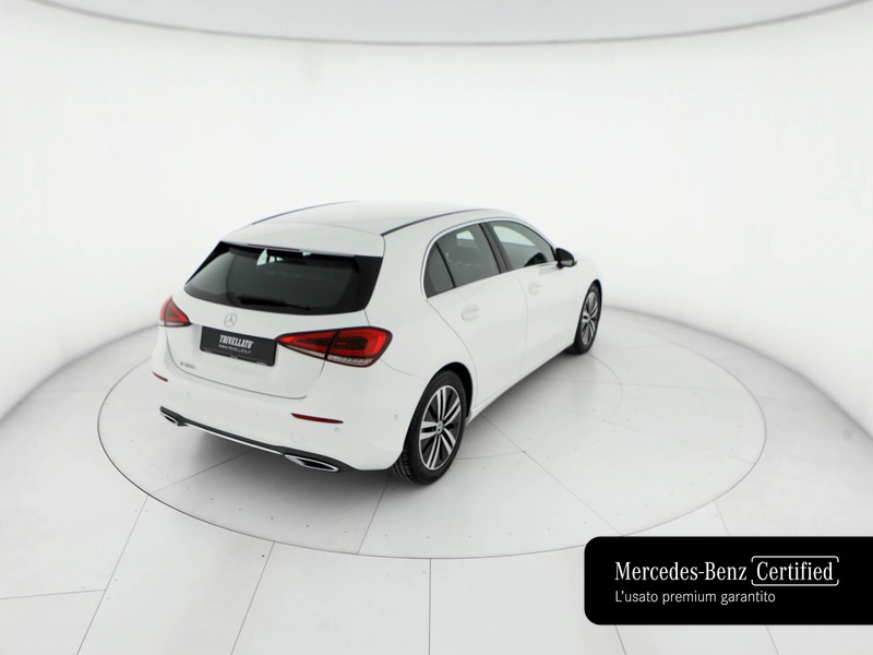 Mercedes Classe A 180 sport auto benzina bianco