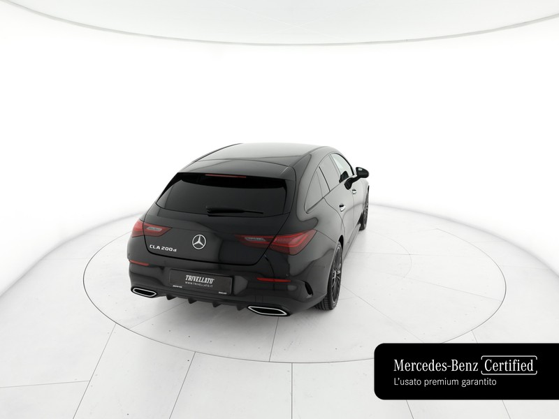 Mercedes CLA Shooting Brake  200 d amg line advanced plus auto diesel nero