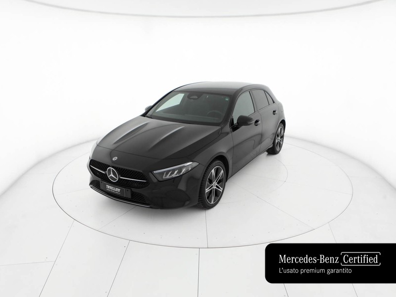 Mercedes Classe A 250 e phev progressive advanced auto ibrido nero