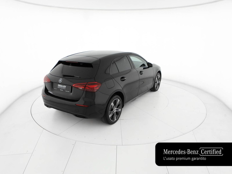 Mercedes Classe A 250 e phev progressive advanced auto ibrido nero